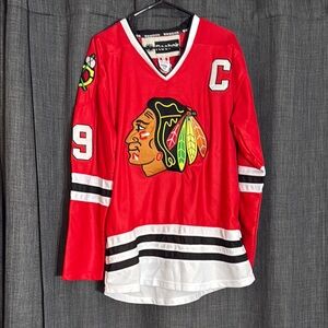 Reebok Blackhawks Red Hockey Sweater